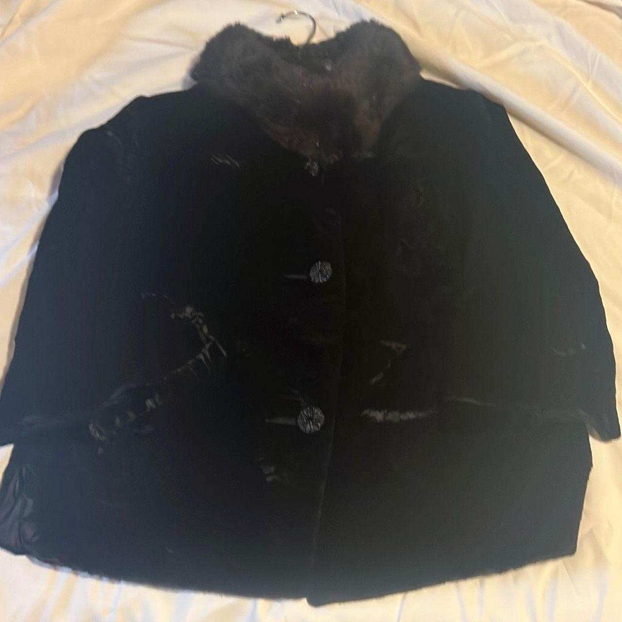 Furs by Natalia Jacket size medium Real fur - Depop