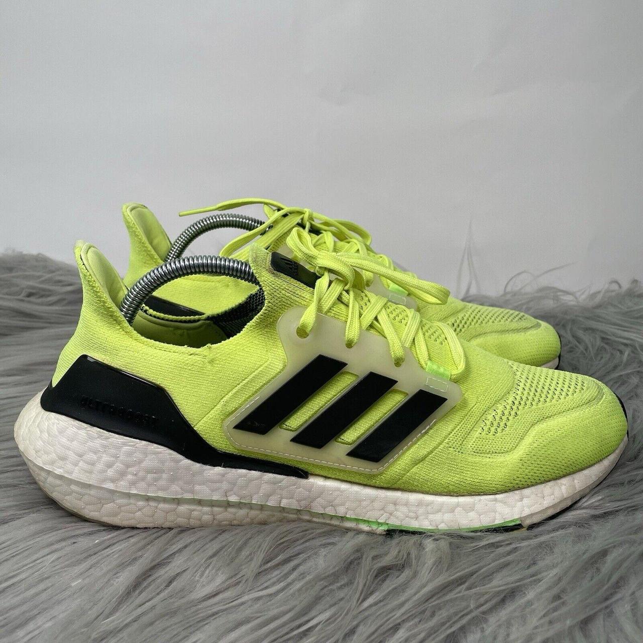 Adidas UltraBoost 22 Mens Size 11.5 Solar Yellow. Depop