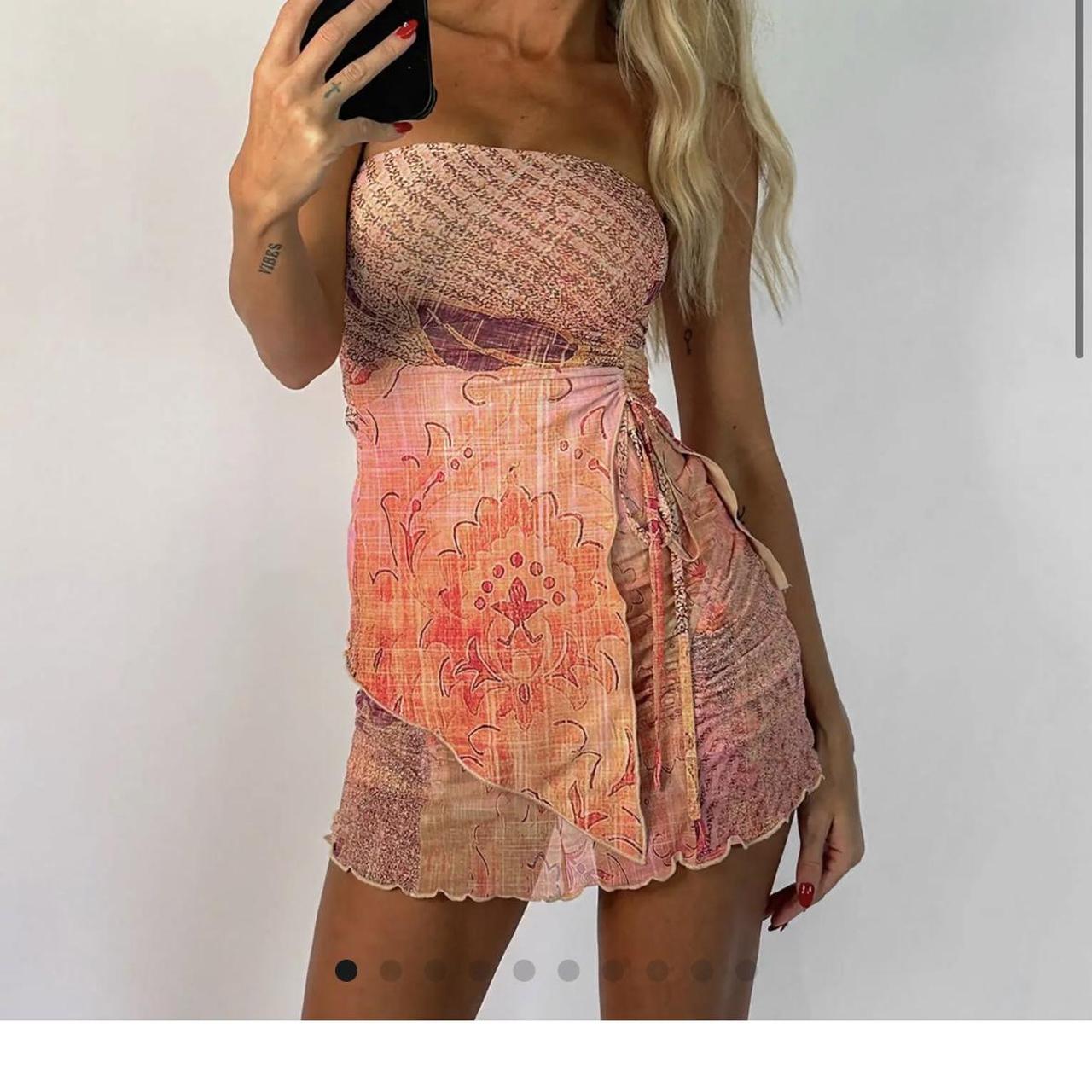 Tiger mist set - ESME skirt and Sariah top - Depop