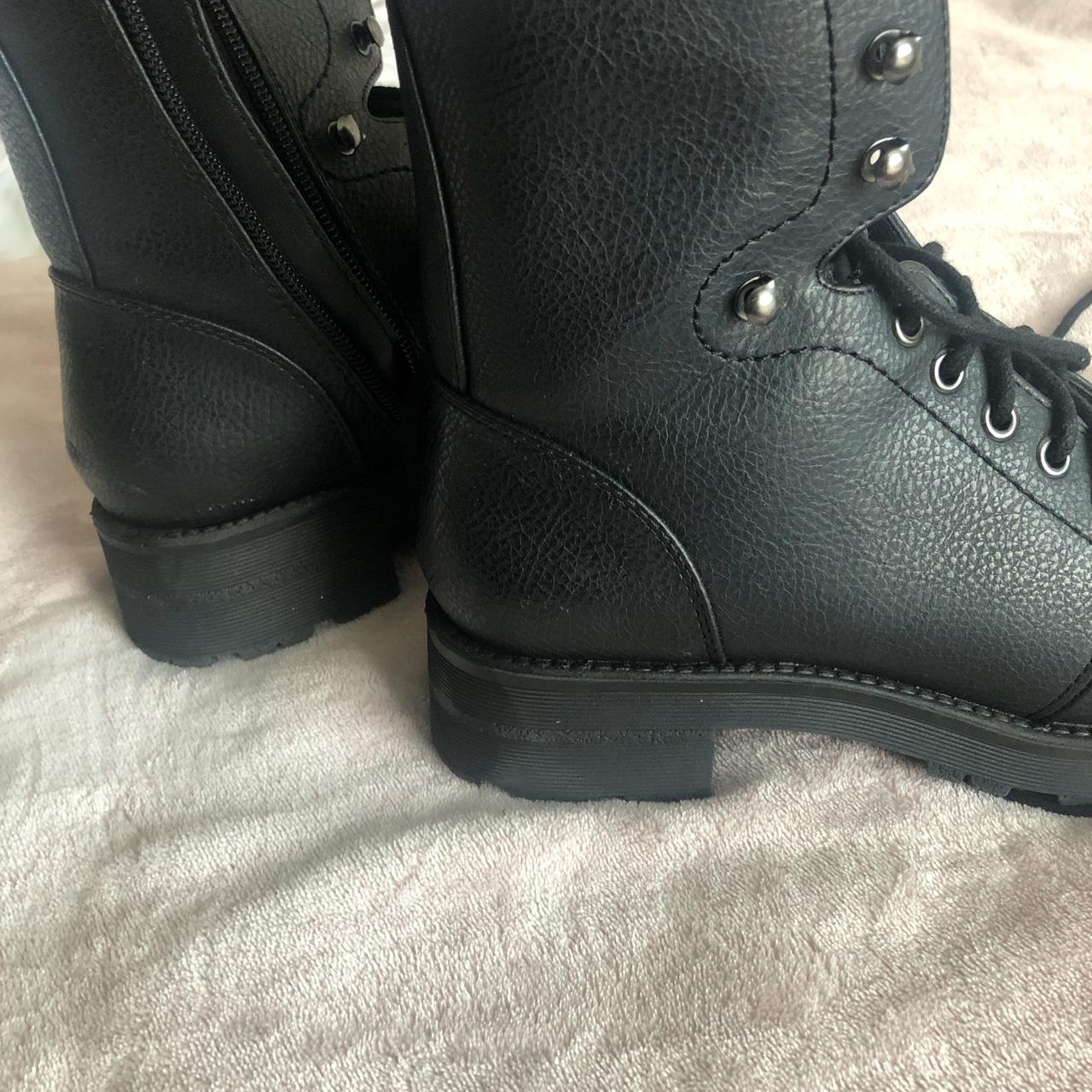 Louis Vuitton combat boot. Only worn twice. Selling - Depop