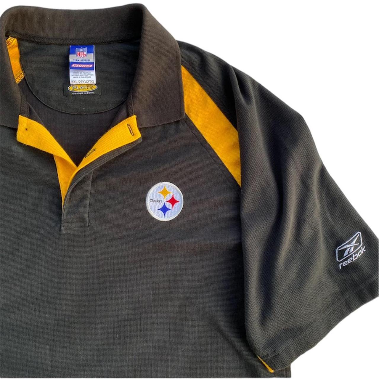 NFL, Shirts, Pittsburgh Steelers Nfl Team Apparel Polo Shirt