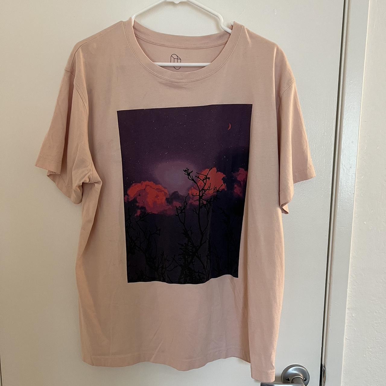 Light Pink Graphic Tee Size XL Brand Depop light-pink-graphic-tee-size-xl-brand-depop