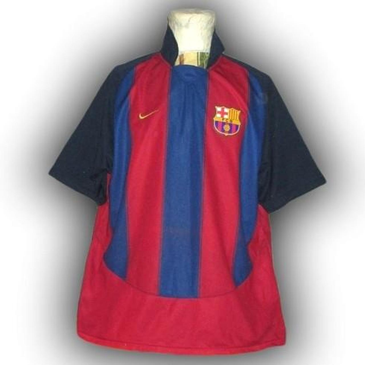 Fc Barcelona 2003 2004 Home Shirt Jersey fcb barca... - Depop
