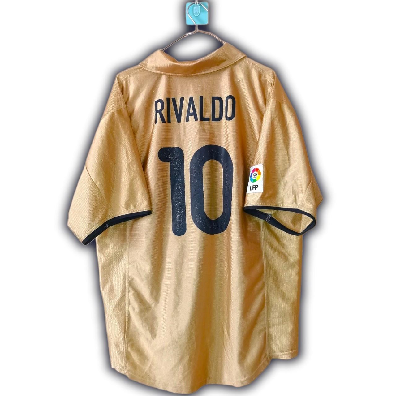 Fc Barcelona 2001 2002 2003 Away Third Shirt Jersey | Depop