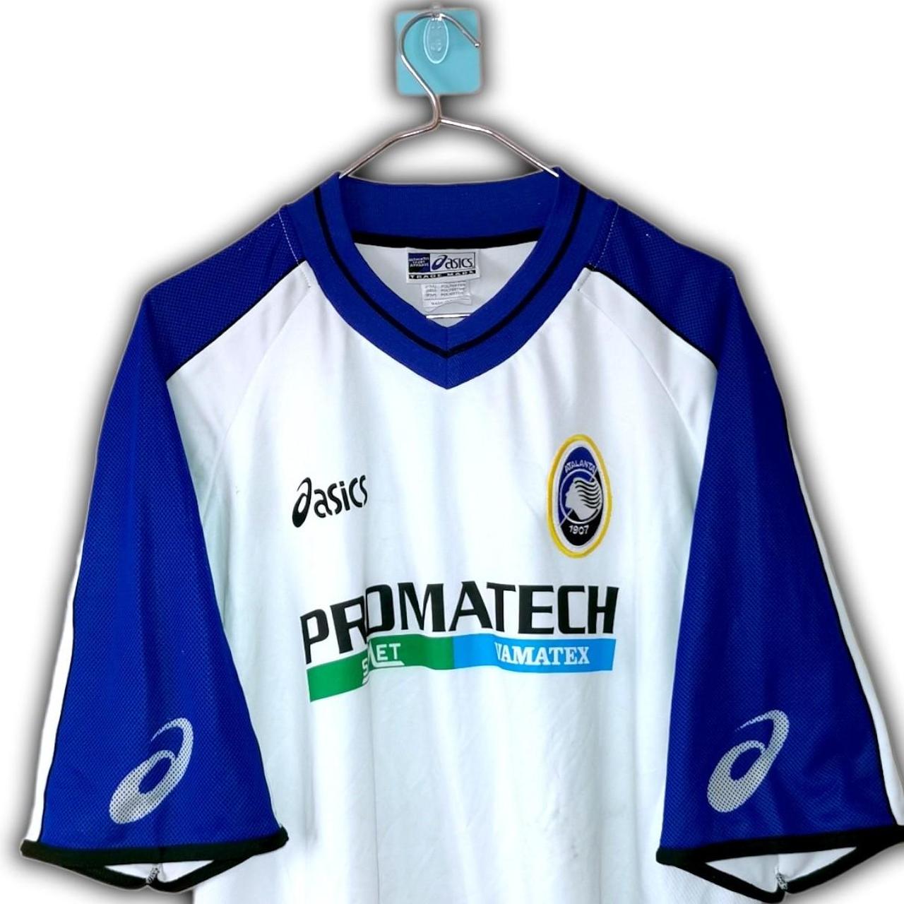 Fc Atalanta 2002 2003 Away Maglia Shirt Jersey (9) | Depop