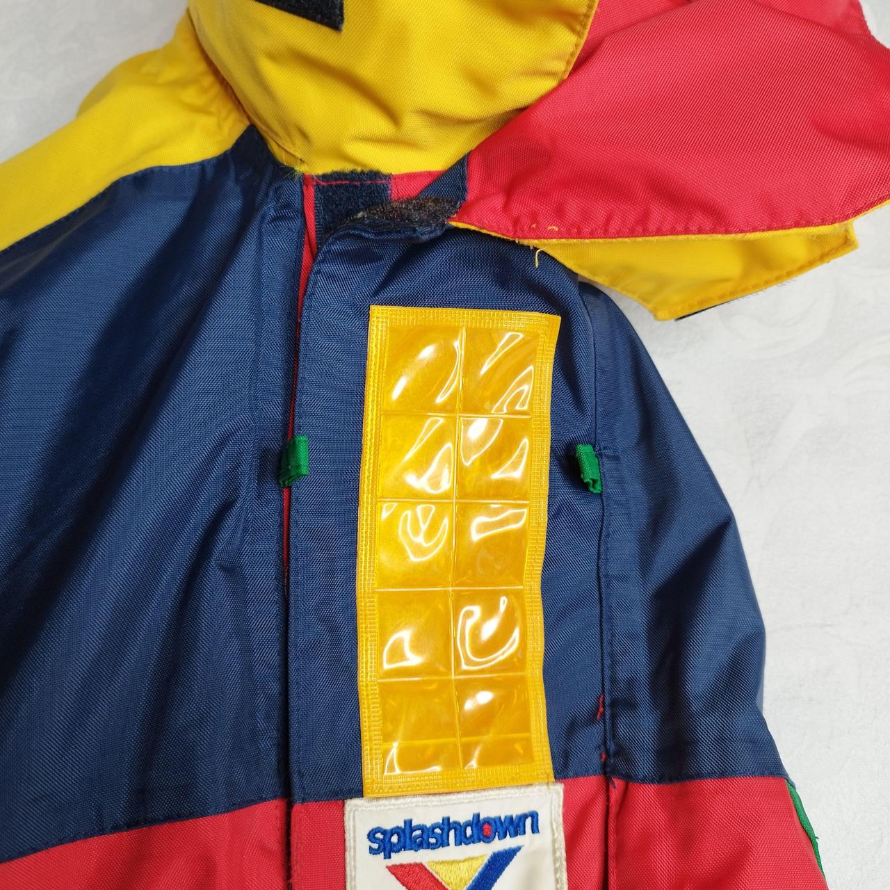 Vintage Splashdown 'Colour Block' Sailing Jacket/... Depop