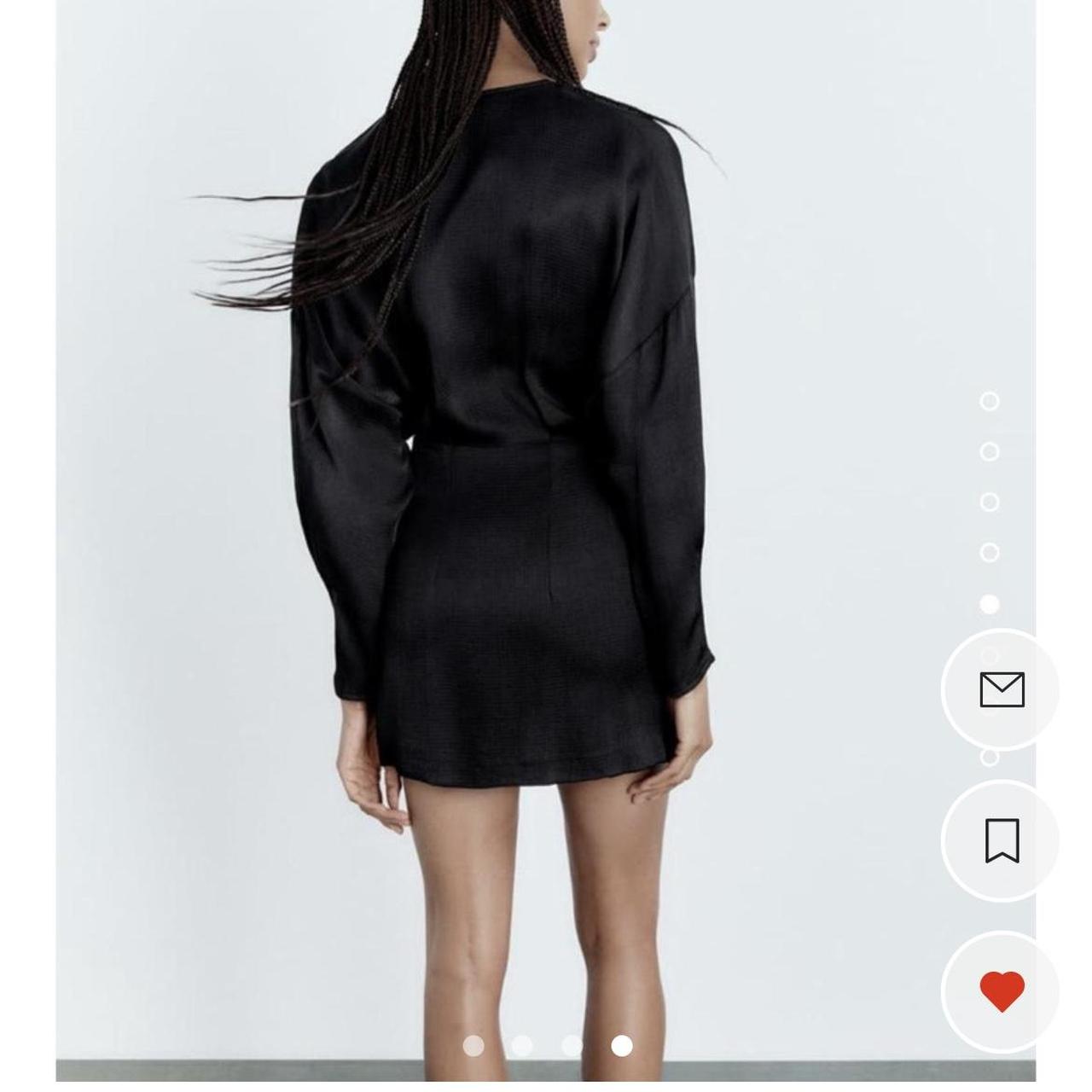 Zara Women's Black Dress | Depop