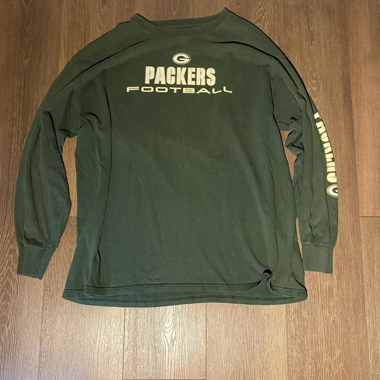 gere bay packers vintage long sleeve - Depop