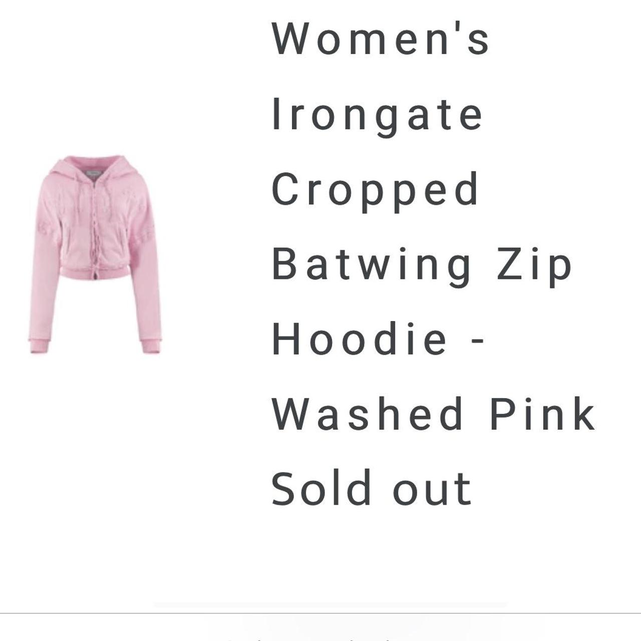 Trapstar Women's Pink Hoodie Depop