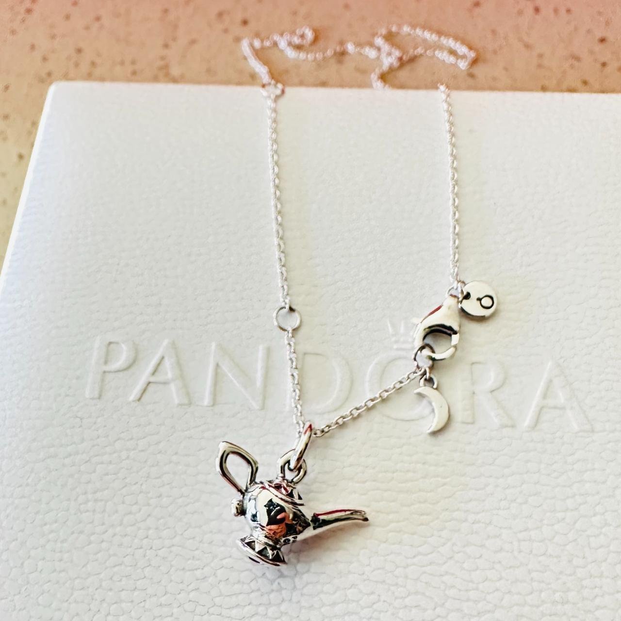 Disney Silver Stitch Necklace - F6763 | F.Hinds Jewellers