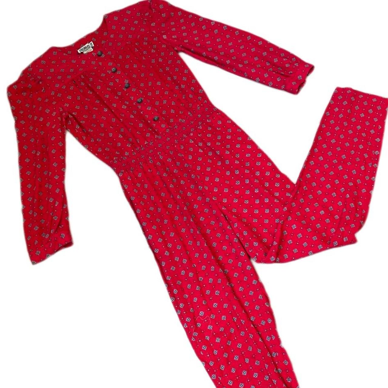 red and black nike jumpsuit