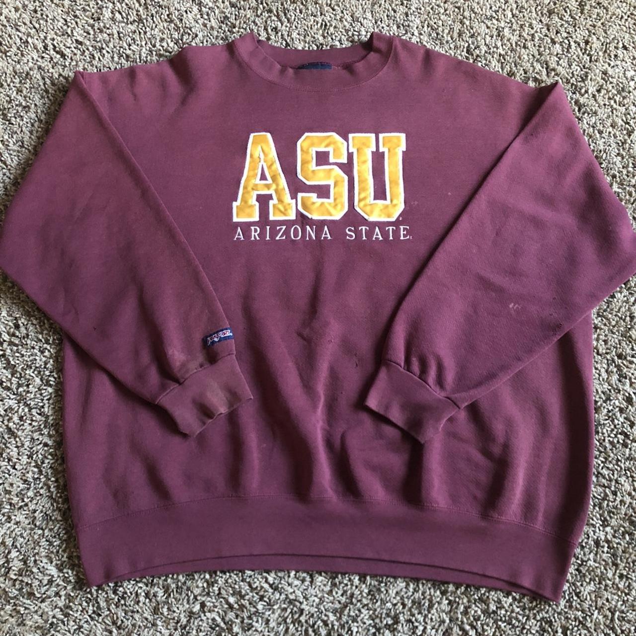 ASU Sundevils Vintage Jansport Sweater Mens XXL... - Depop