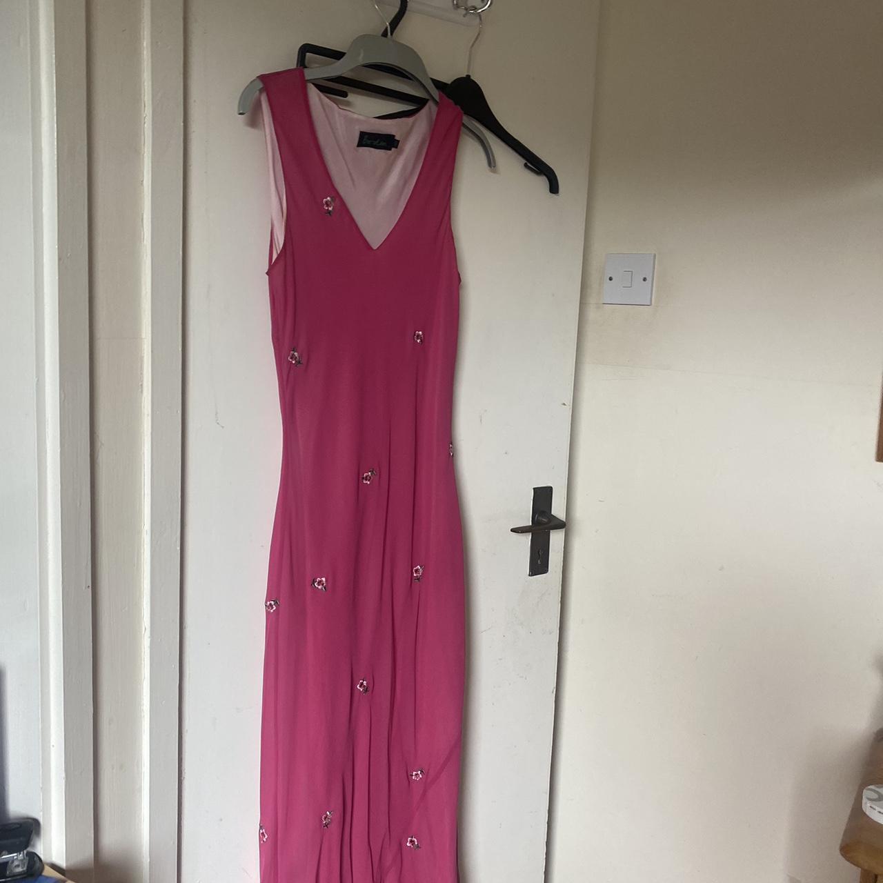 long frock pink