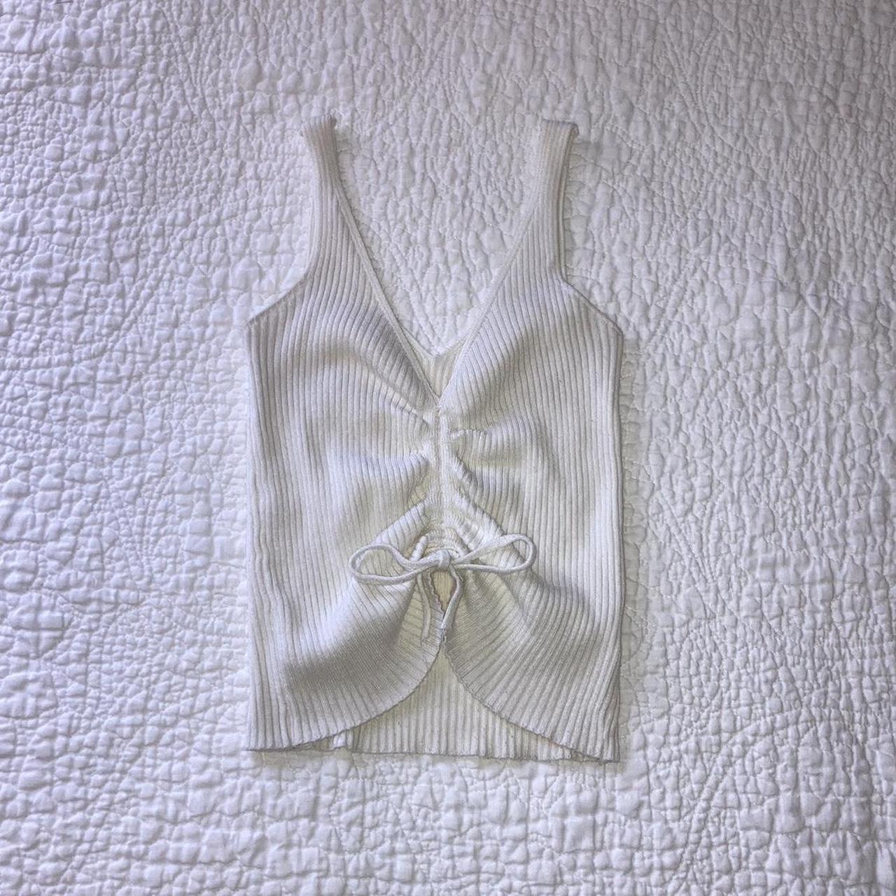 DREAMERS BY DEBUT Women's Cream and White Vest