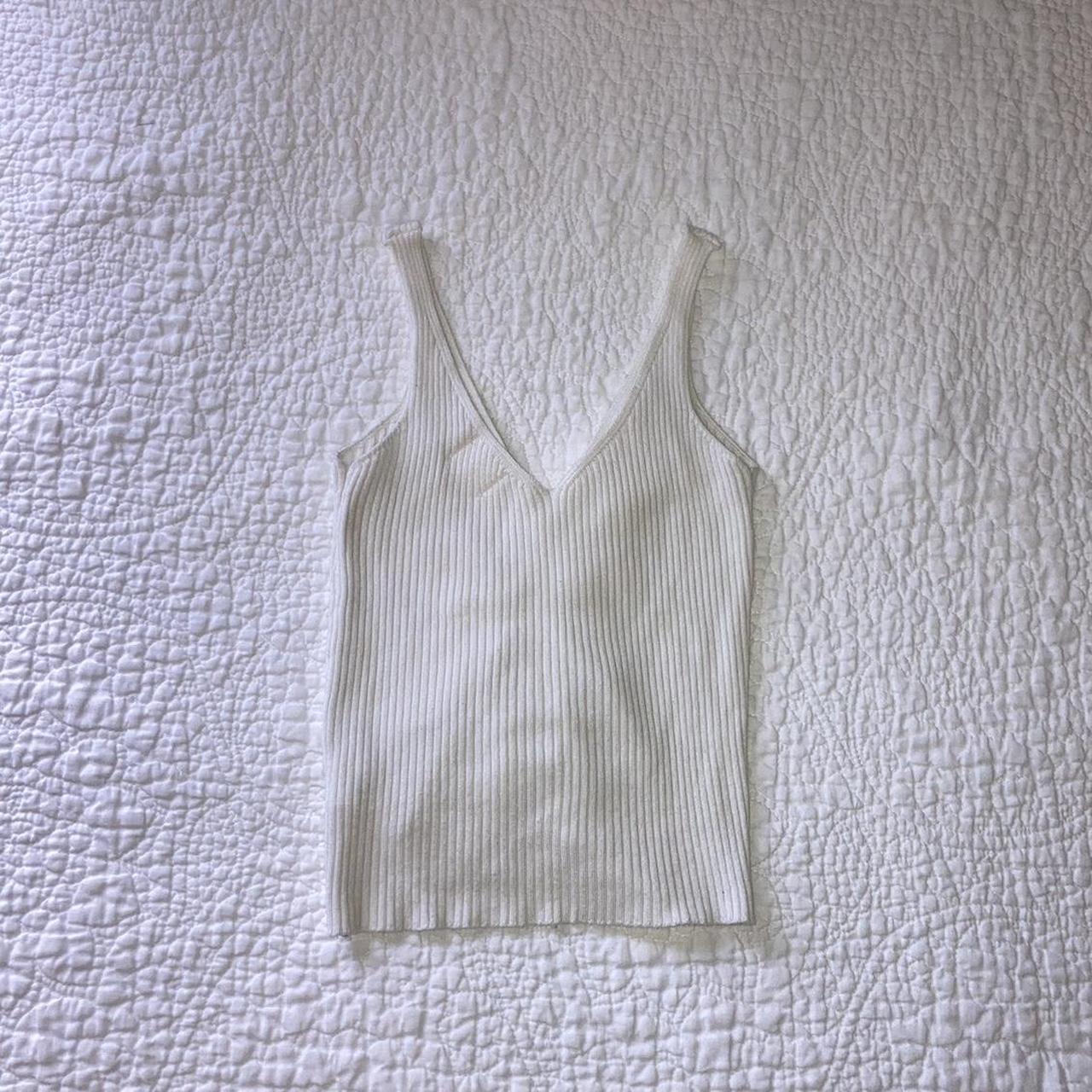 DREAMERS BY DEBUT Women's Cream and White Vest (2)