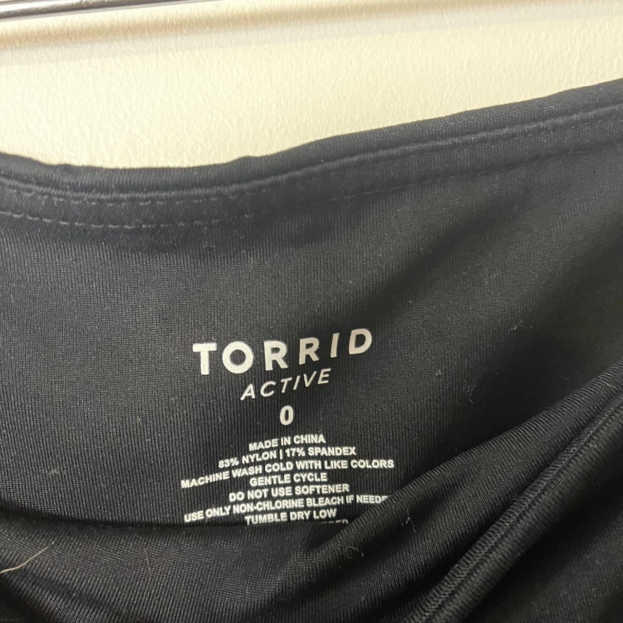 Torrid bike shorts, size 0/L. These are stretchy and... - Depop