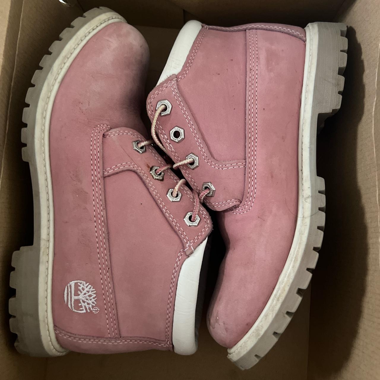 Light pink outlet timbs