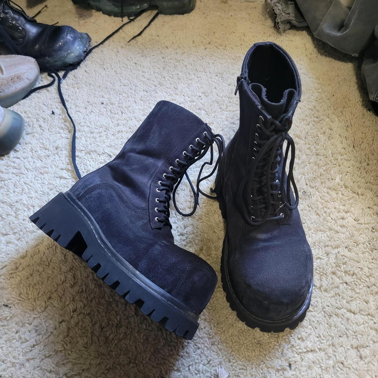 14th Addiction Punk Elvis Boots - CUSTOM SZ | Depop