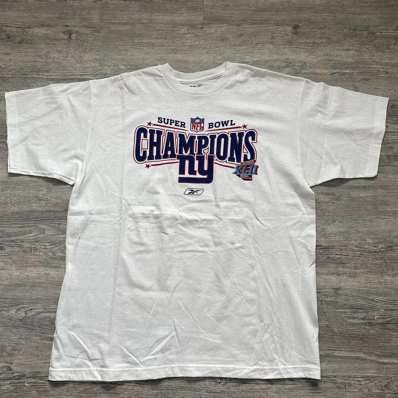 NFL Team Apparel NY Giants Super Bowl Champions long - Depop