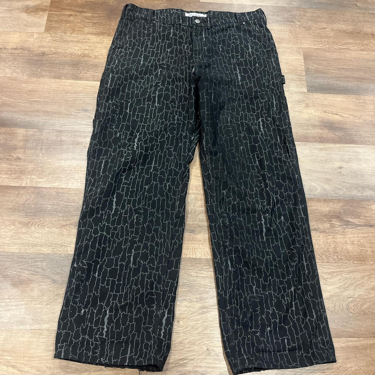 Fucking Awesome Men's Black and Grey Jeans | Depop