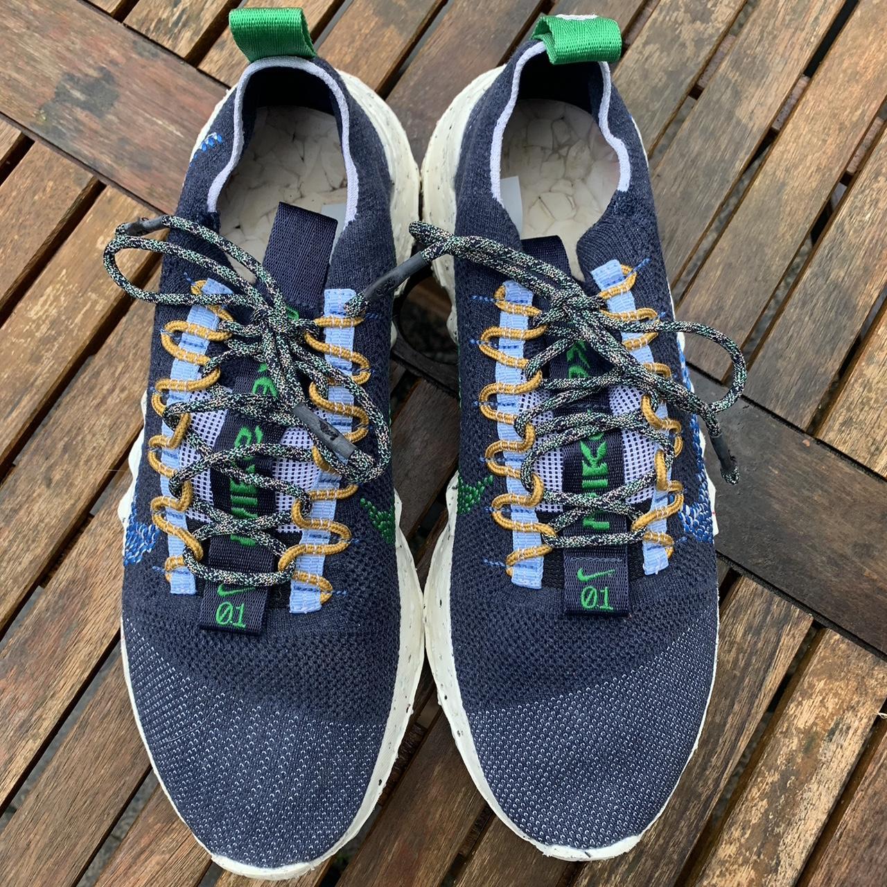 nike space hippie 01 obsidian signal blue & blue