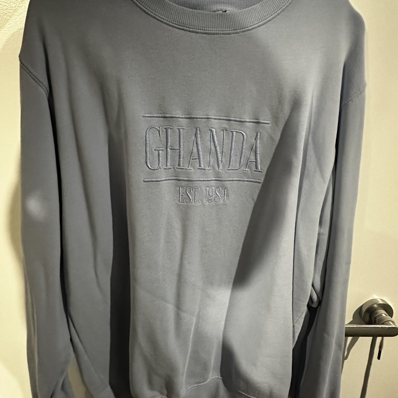 Ghanda light blue sweatshirt. Depop