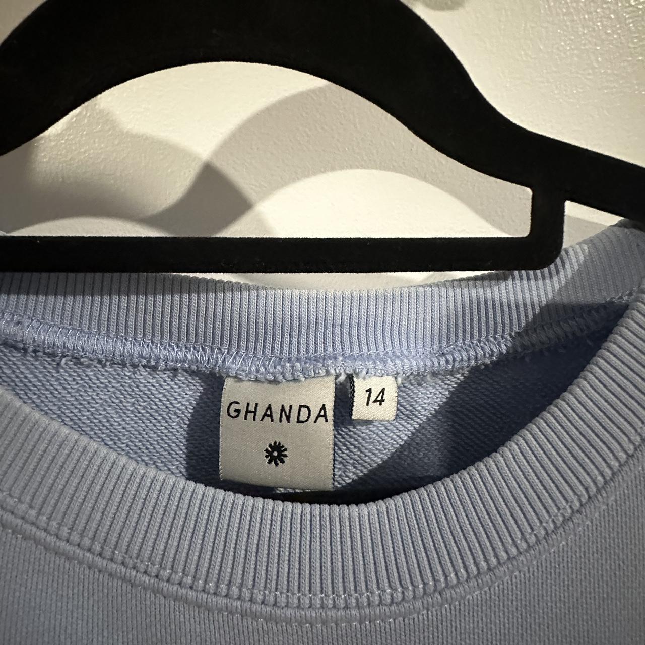 Ghanda light blue sweatshirt. Depop