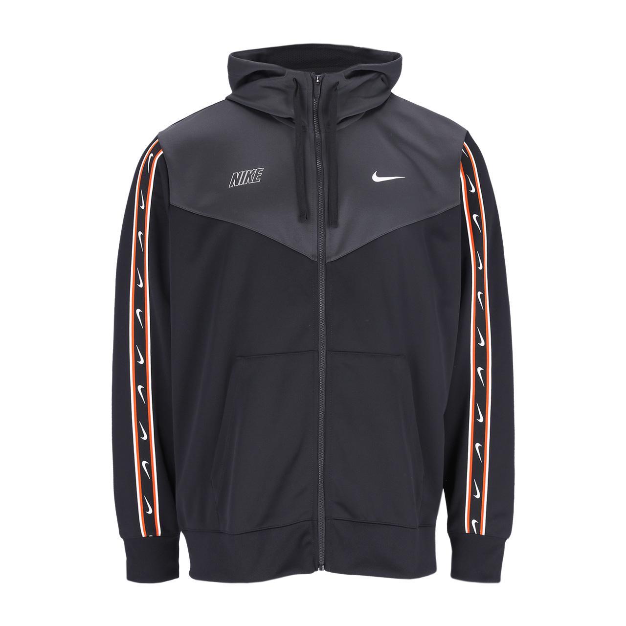 black nike tracksuit hoodie