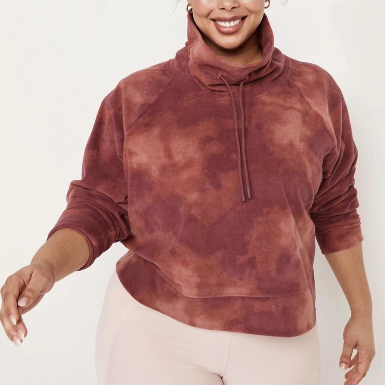 Old Navy Fleece Pullover Size M, -funnel neck