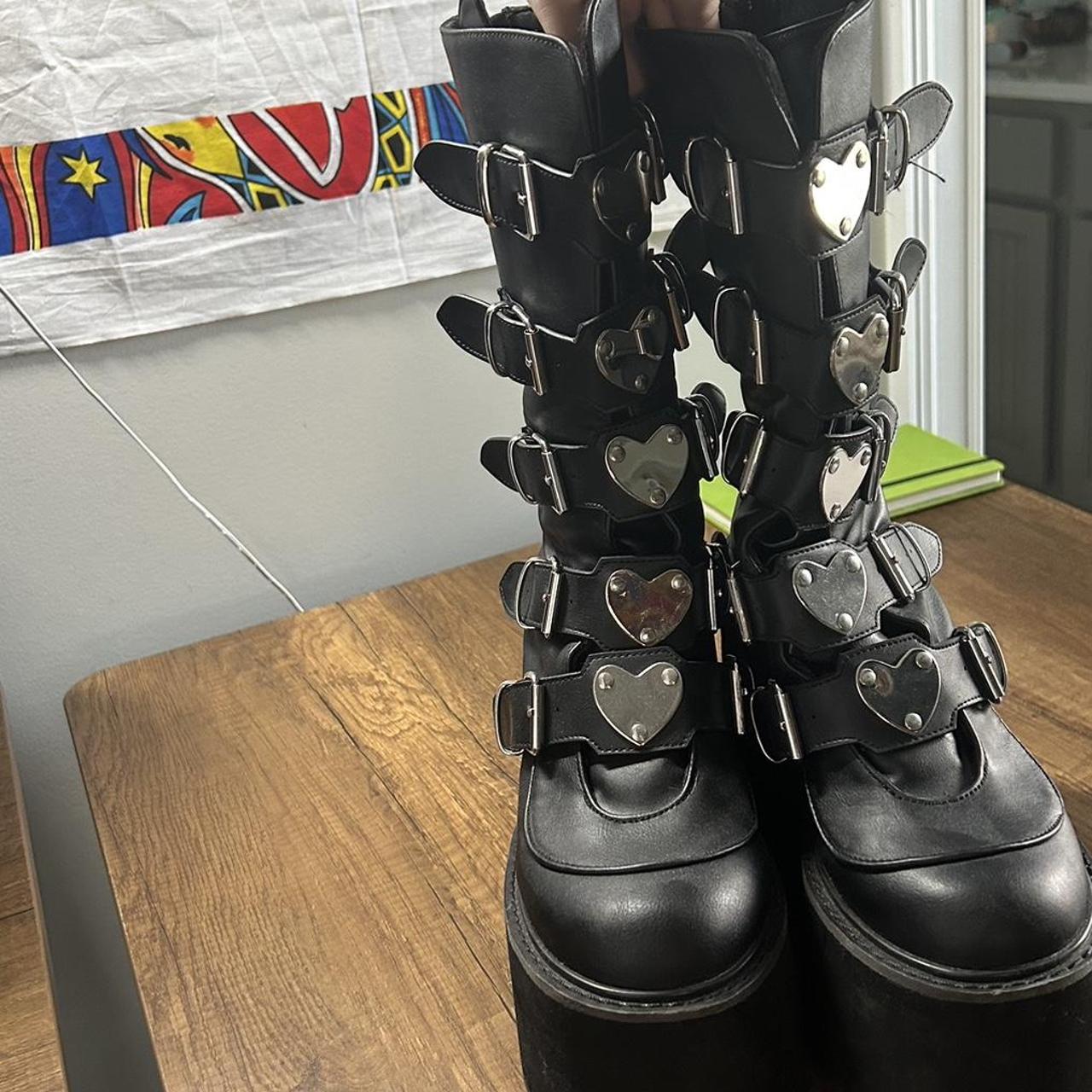 Demonia Swing-230 boots! Had these in 2020 and Depop
