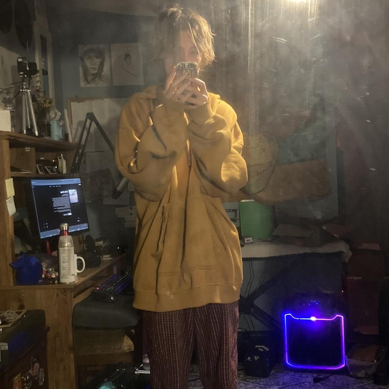 highest in the room hoodie yellow