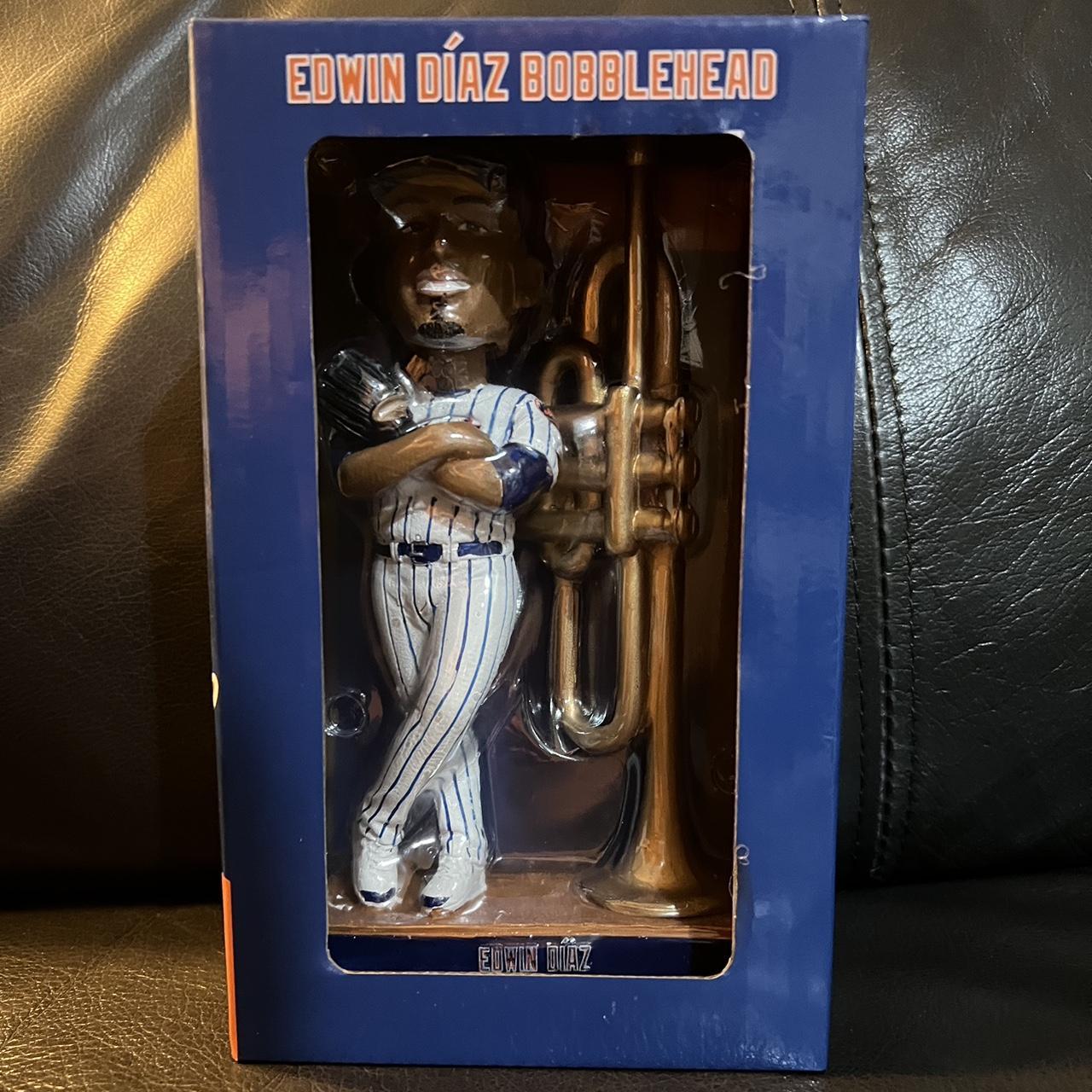 Edwin Diaz Trumpet Bobblehead (New York Mets 2023) Depop