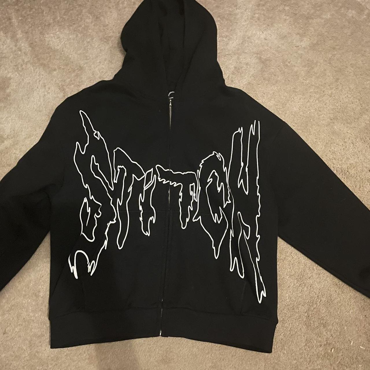 新品未使用 yung logo chain stitch zip hoodie yung logo chain stitch zip hoodie – YZ