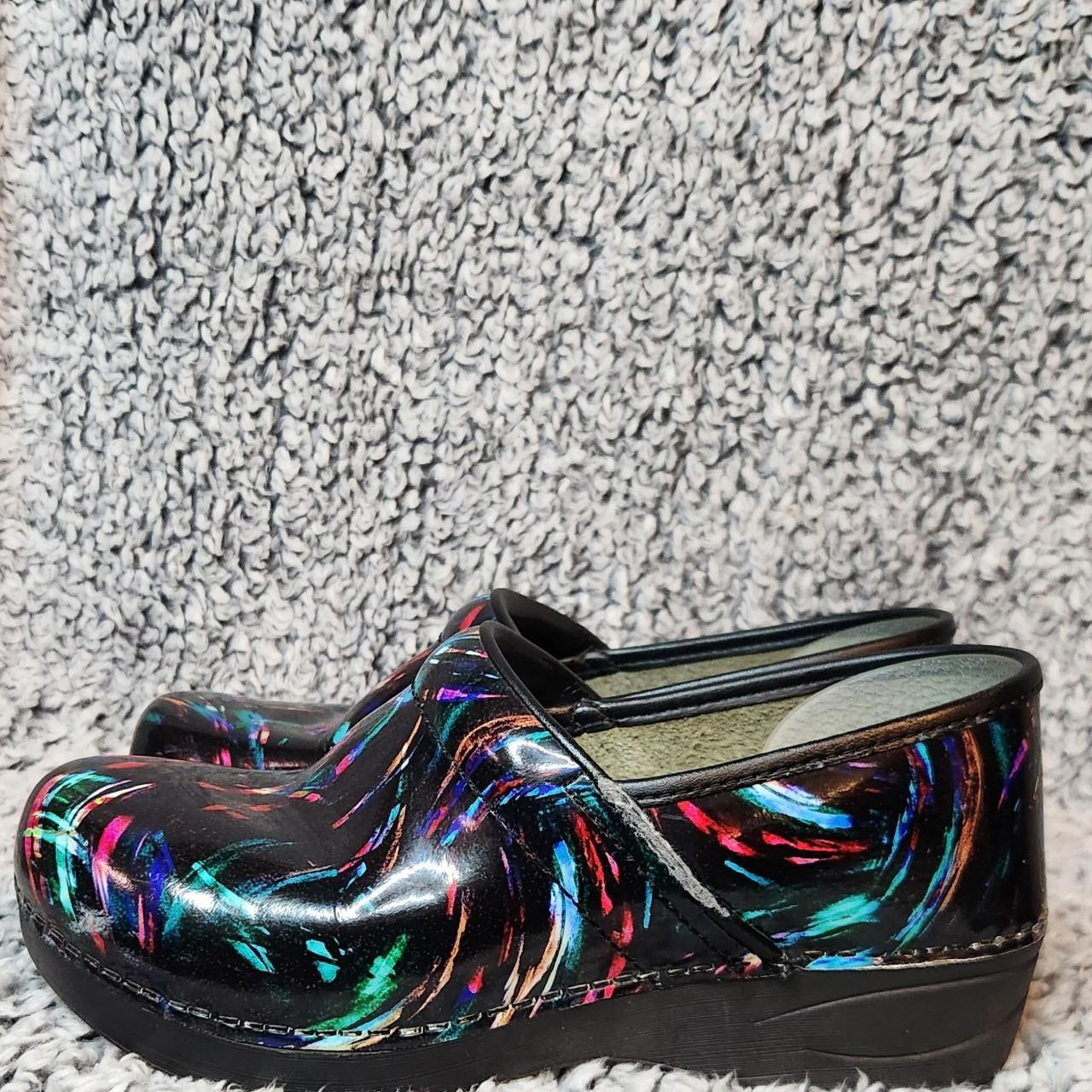 Colorful dansko on sale