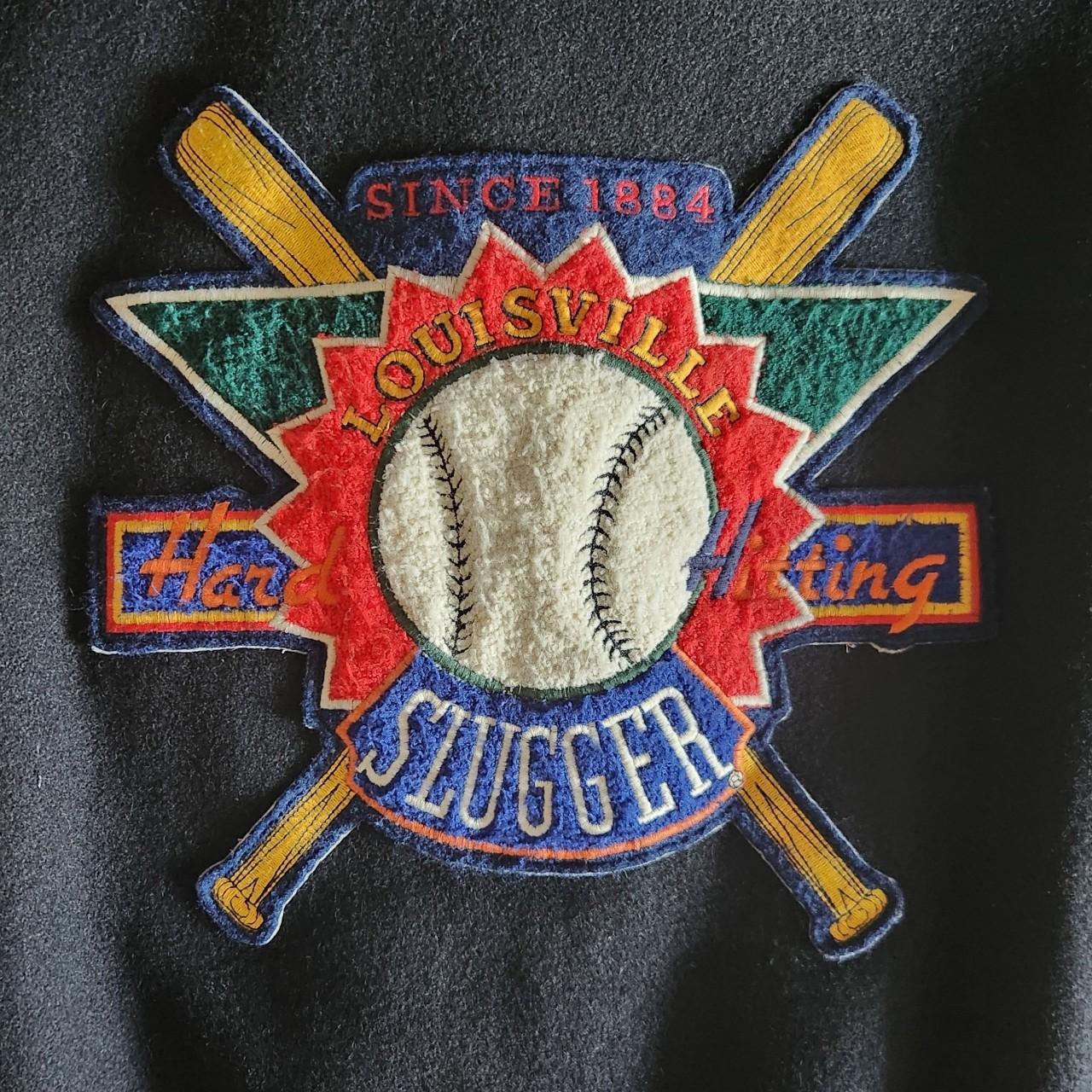 90s Louisville Slugger Baseball Varsity - Depop