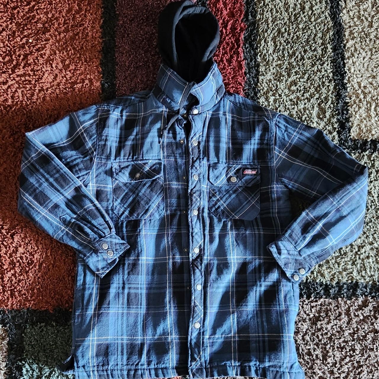 Dickies hot sale flannel hoodie