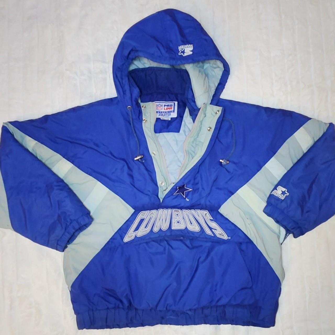 Vintage 90's starter Dallas cowboys NFL puffer - Depop