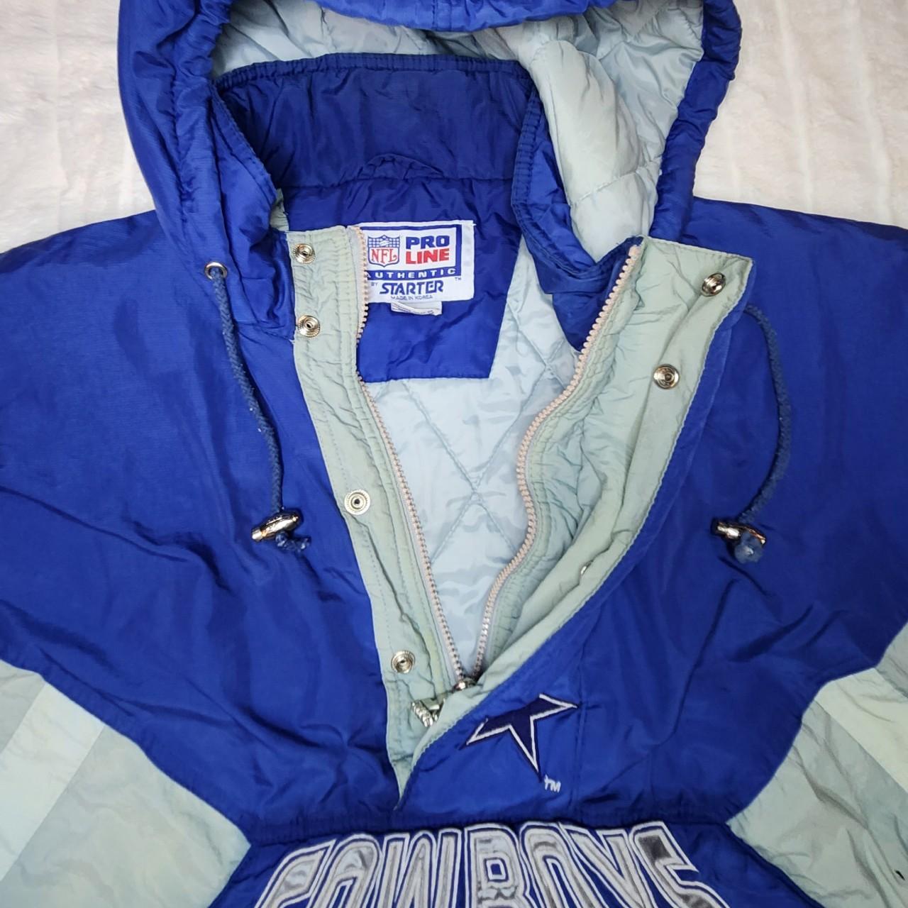 Vintage 90s Starter Pro Line Puffer Jacket NFL - Depop