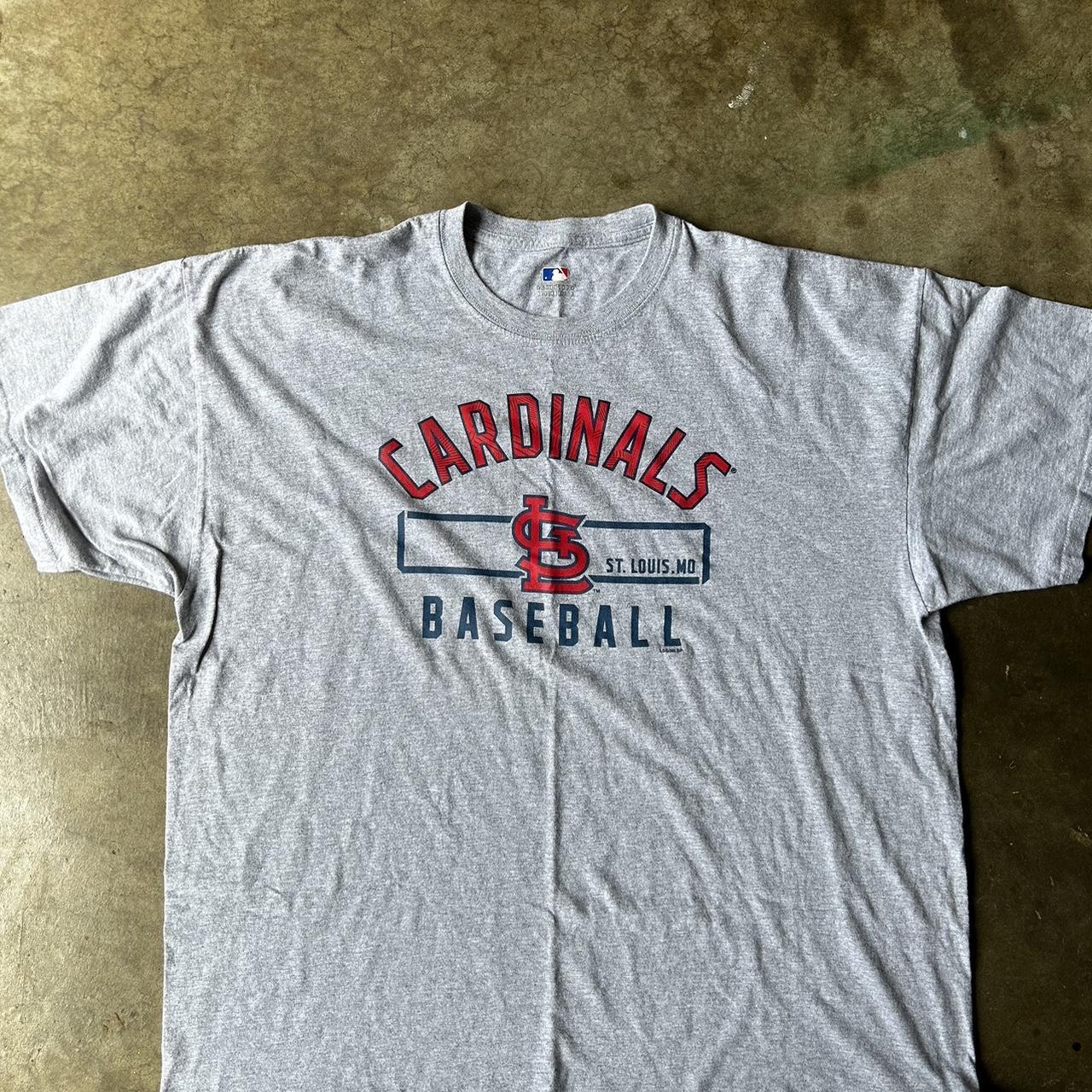 Vintage MLB St. Louis Cardinals Baseball Tee Shirt - Depop