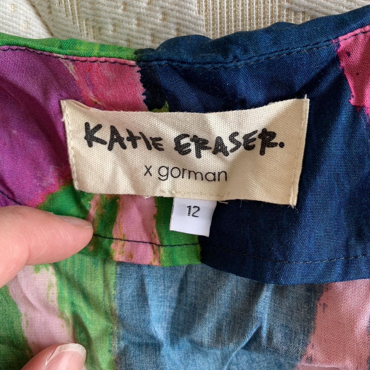 Gorman x Katie Eraser dress. Midi length. Worn only... - Depop