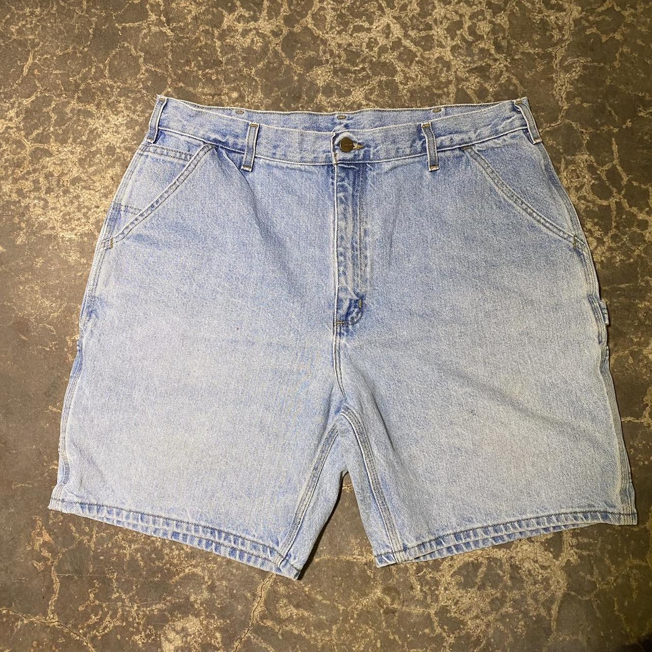 Carhartt Men's Blue Shorts | Depop