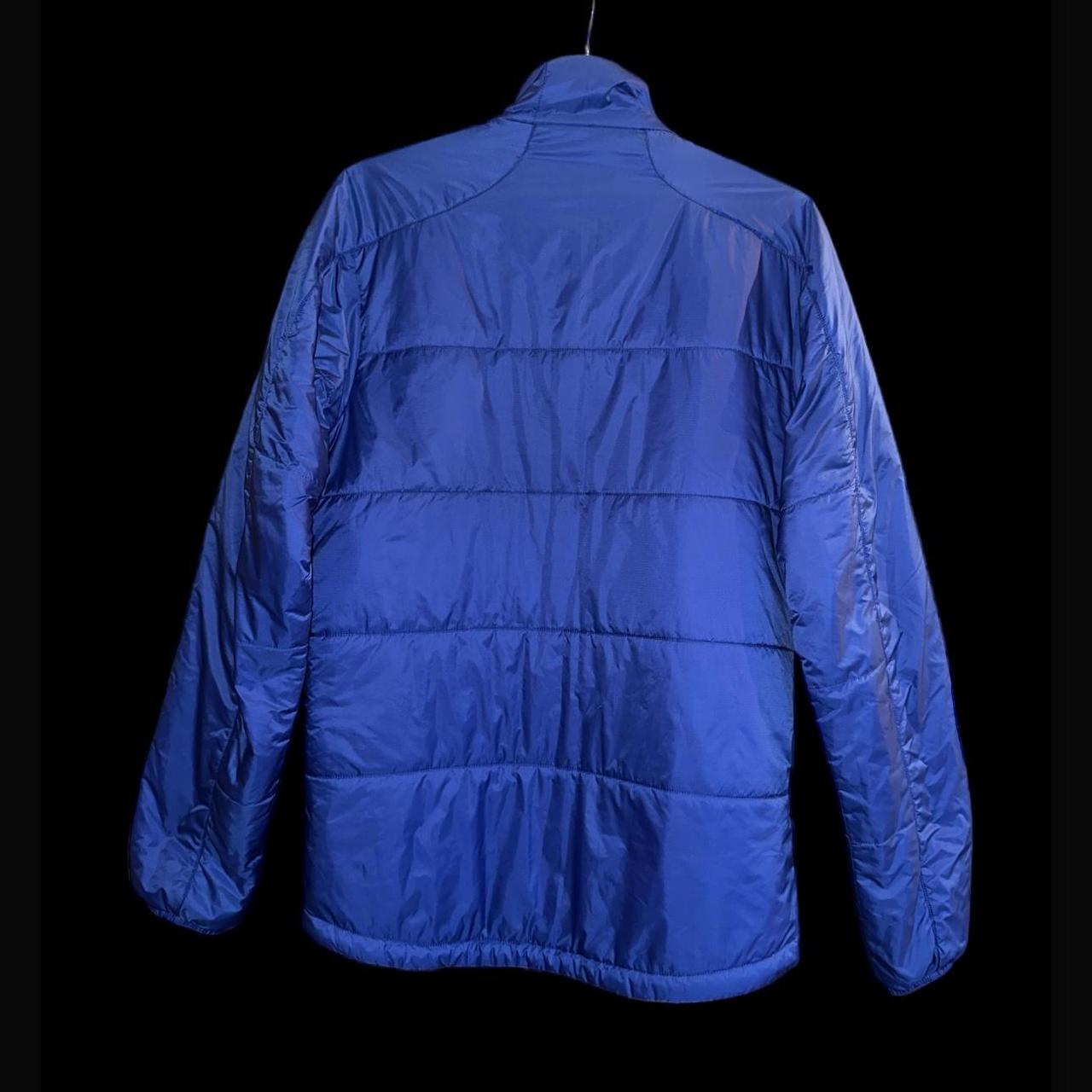 rab inferno pyro tec microlight jacket Size S Blue... - Depop