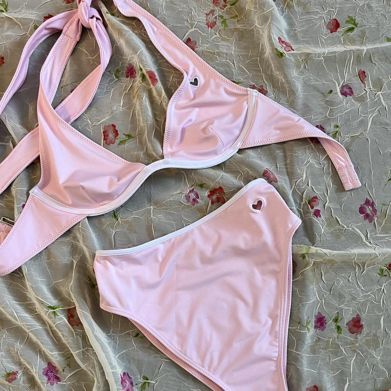 Baby Pink bikini set perfect for a beachy summer