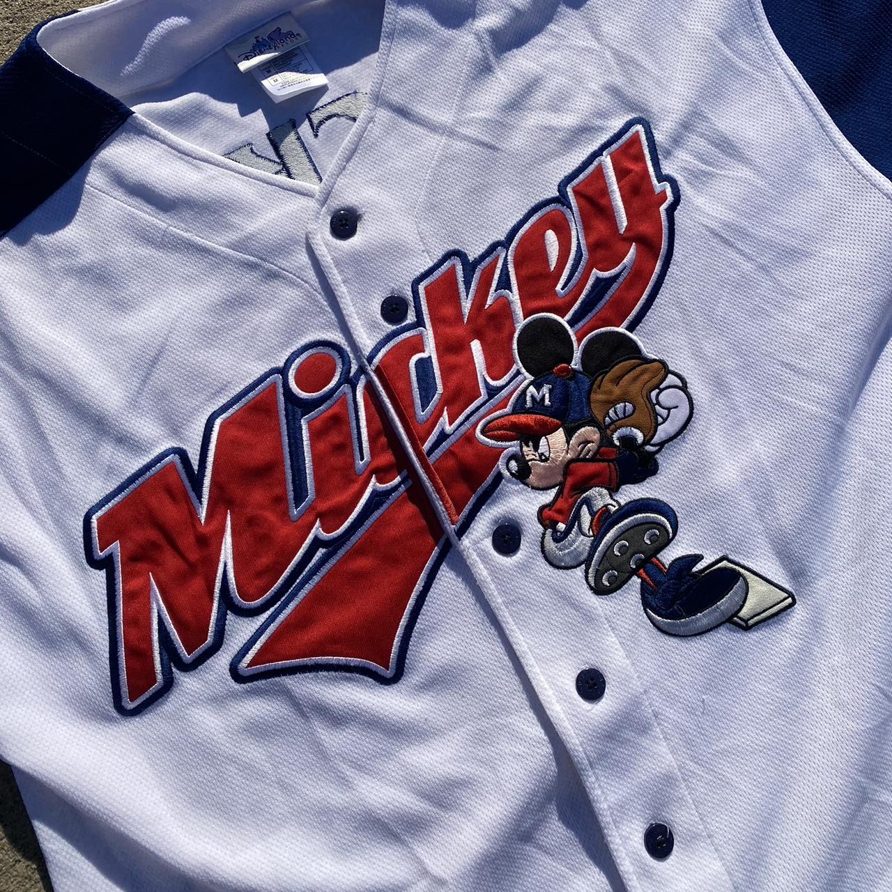 Vintage Disneyland Resort Mickey Mouse Baseball... - Depop