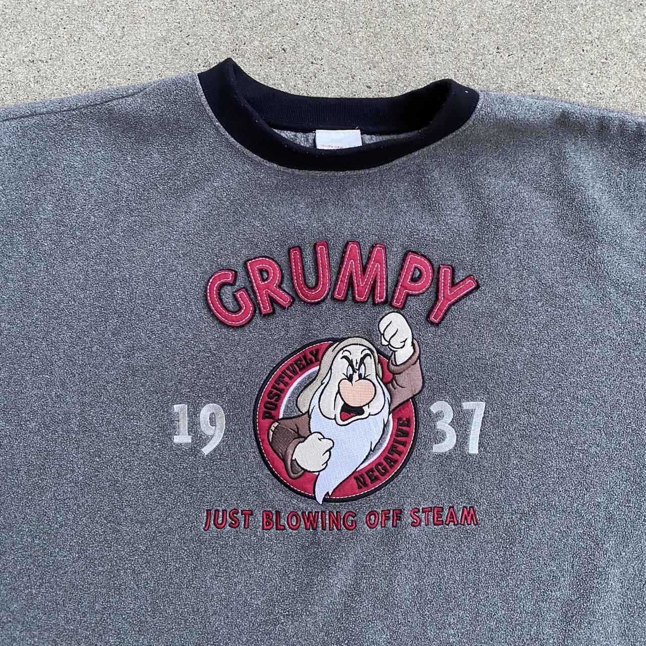 Vintage Disney store exclusive grumpy fleece - Depop