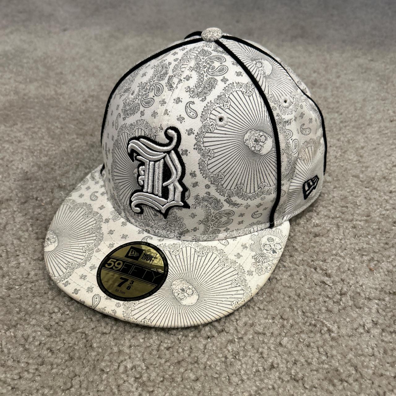 New Era Men's Caps - White/Grey – Detroit Tigers New Era fitted hat #MLB