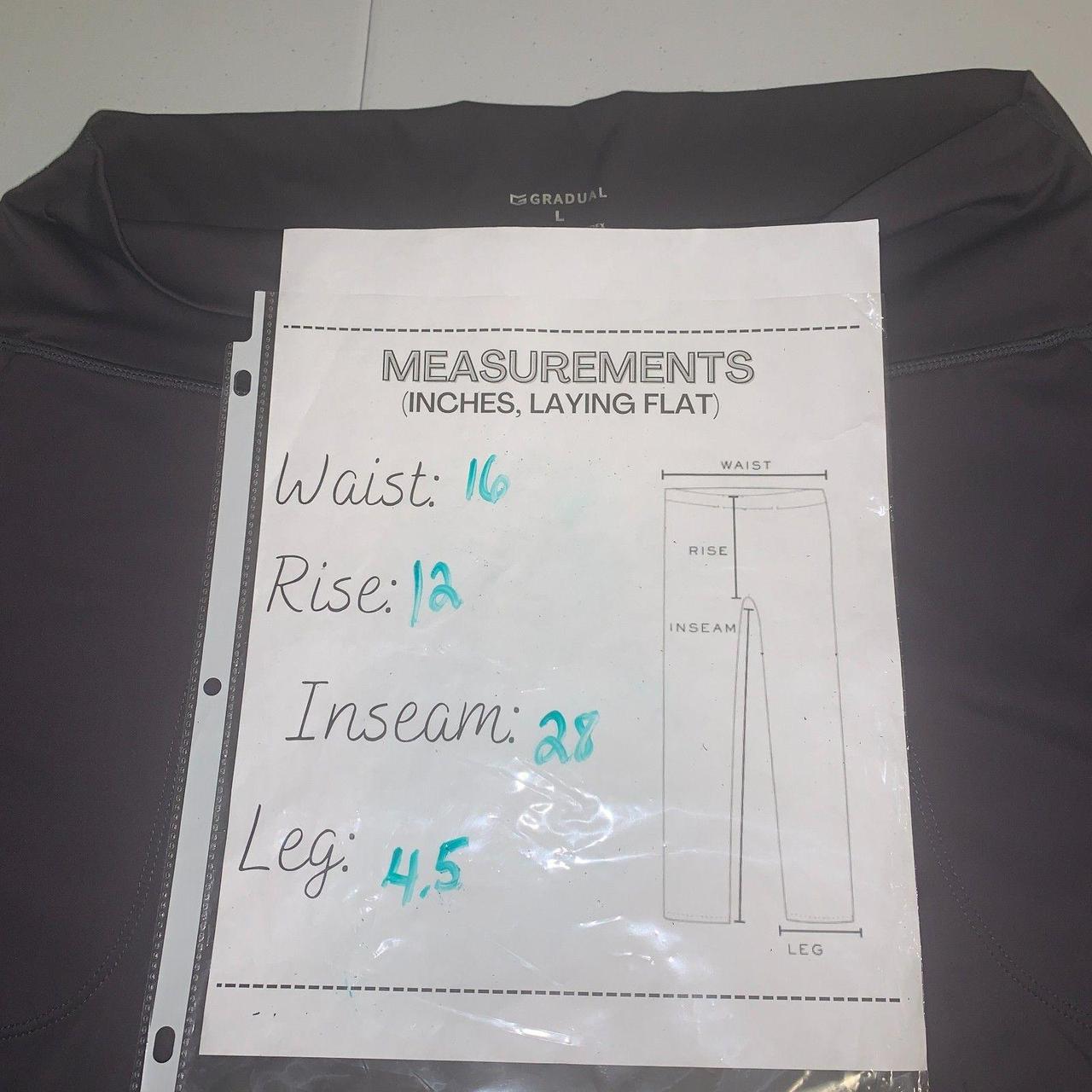 Source Unknown Women's Pants - Grey - L – Gradual… - image 4