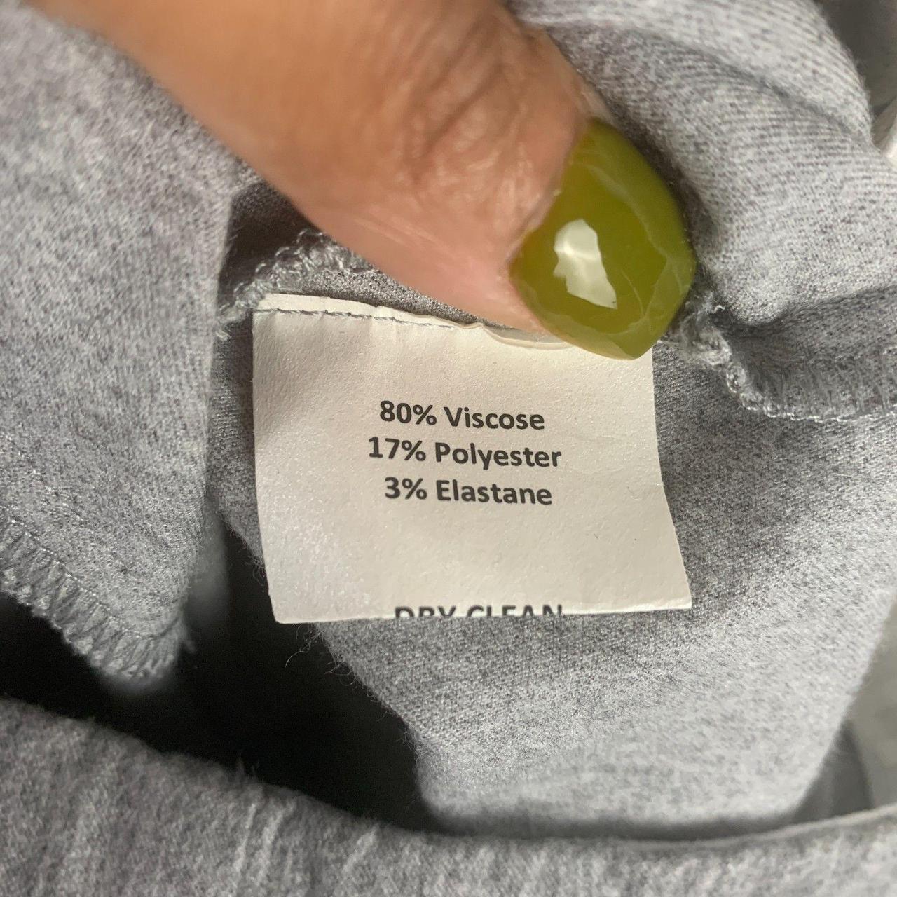 Source Unknown Women's Pants - Grey - L – SARA CA… - image 6