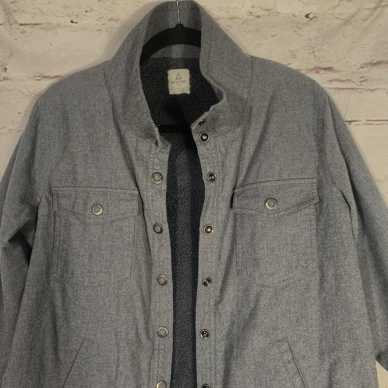 Source Unknown Men's Jacket - Grey - L – Ascend m… - image 4