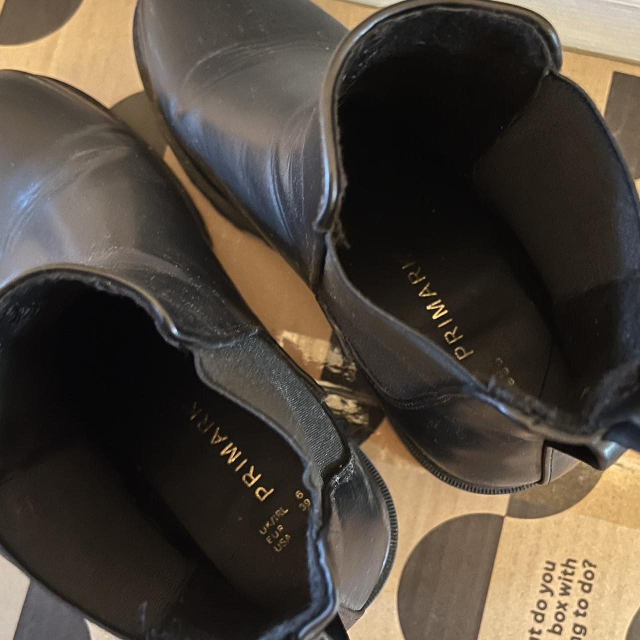 primark black ankle boots